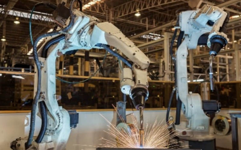 Industriële automatiseringsrobot