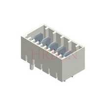 RAST 5,0 mm headerconnector M9409 rechte pin