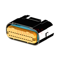 Automotive waterdichte connectoren Contactdoosbehuizing met een steek van 2,5 mm