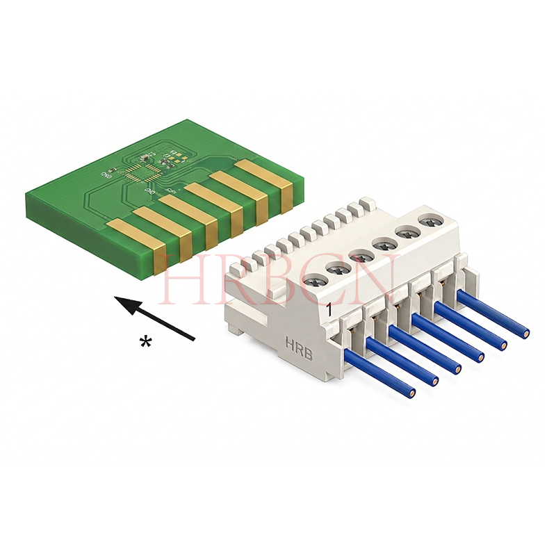 M5035 M5036 M5037 RAST 5 IDC PCB-connector | HRB-connectoren