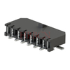 SMT M3045 haakse enkele rij headerconnector met PCB-soldeerlipje