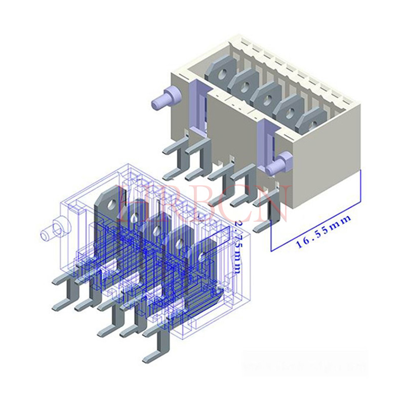 Welke voordelen heeft een RAST Edge-connector met een steek van 5,0 mm voor elektrische systemen?