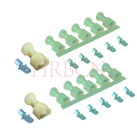 HRB 6,35 mm rechte geïsoleerde mannelijke aansluiting AWG12-10 | M6351-serie
