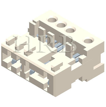 Hoe werkt de rastconnector?