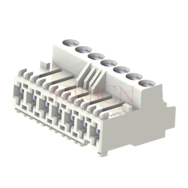 Rast 5 PCB-connectoren, indirecte koppeling, met schroefklemmenblokaansluiting M5038