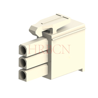 HRB-connector 4,14 mm, in lijn 3 posities, draad-naar-draad, mannelijke behuizing