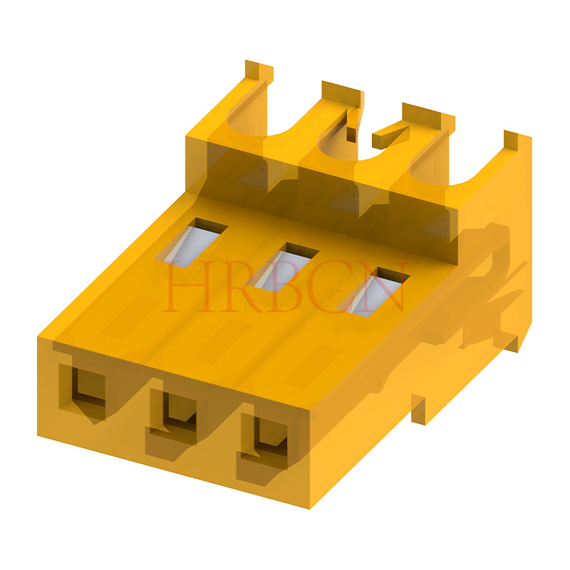 IDC-connector 180 graden doorvoer zonder vergrendellamp en polariserende lipjes