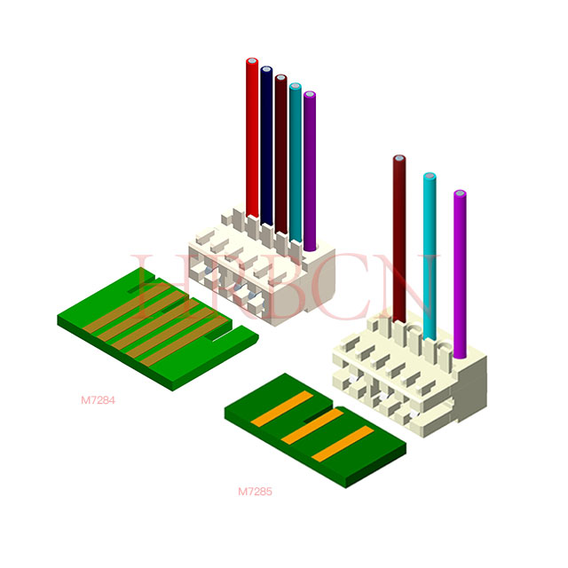 RAST 2.5 IDC-connector met IDT-technologie | HRB-connector M728X