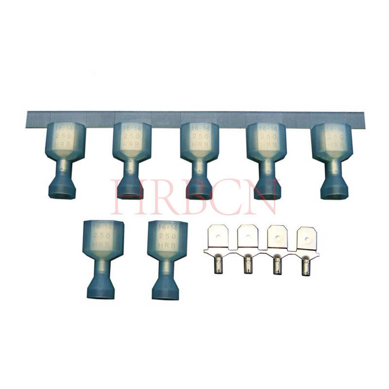 Mannelijke snelkoppelingsterminal met 6,35 x 0,8 mm tabgrootte Diameter 6,60 mm 