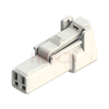 2,0 mm pitch E-unlock waterdichte connector 2 polen