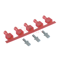 4,75×0,8 mm Tabgrootte Diameter 3,05 mm Quick Disconnect Nylon Rechte Terminal