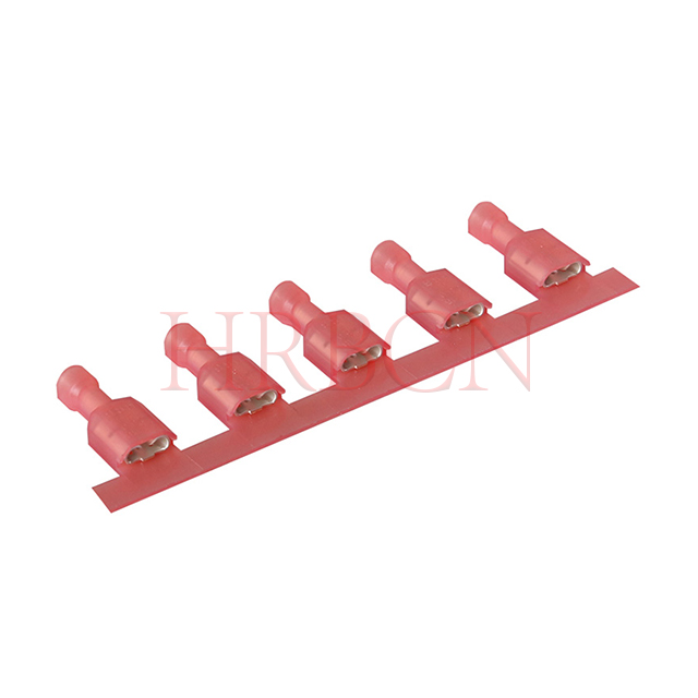 6,35 mm 0,250 inch AWG22-18 rechte geïsoleerde vrouwelijke ontkoppelingsterminal - HRB-connector