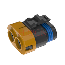 11,0 mm pitch waterdichte draad naar draad mannelijke connector 2-pins