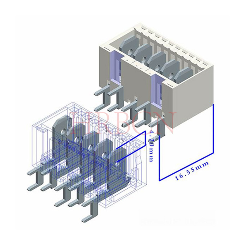 RAST 5,0 mm headerconnector M9405