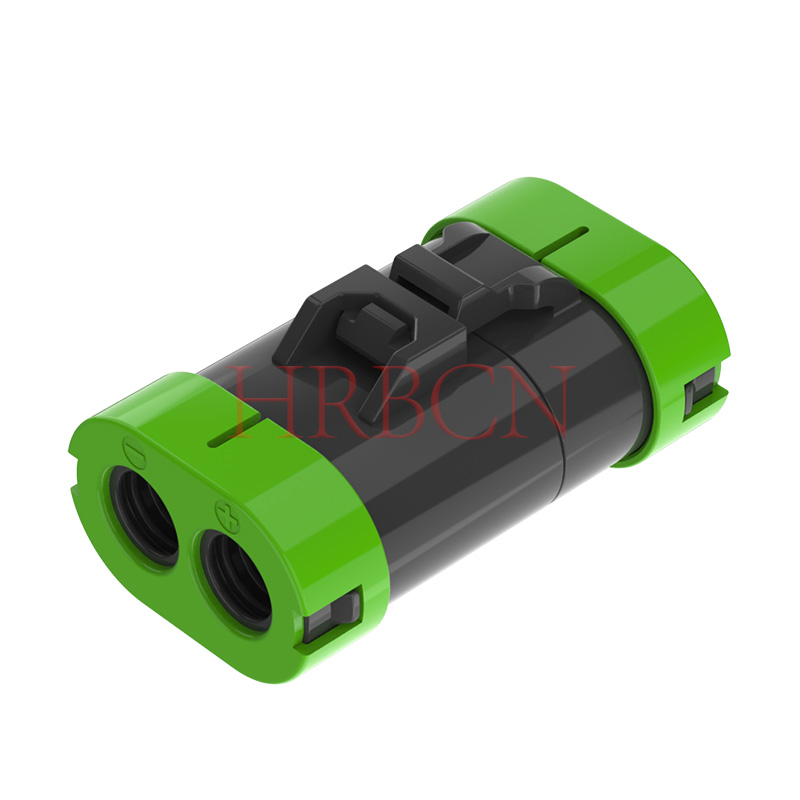 11,0 mm pitch waterdichte draad naar draad mannelijke connector 2-pins