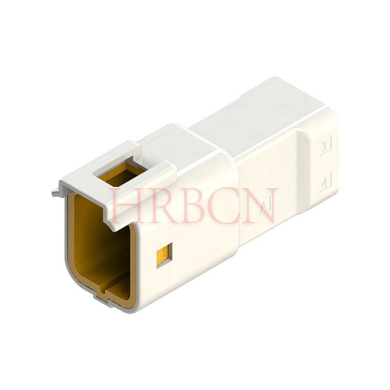 2,0 mm pitch E-unlock waterdichte connector 6 polen