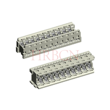 M1270-2xN-W Verticale IDC 1,27 steek voor lintkabel