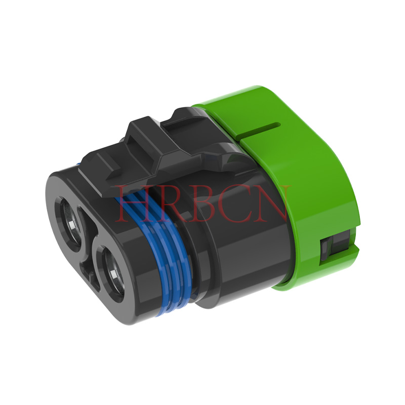 11,0 mm pitch waterdichte draad naar draad mannelijke connector 2-pins