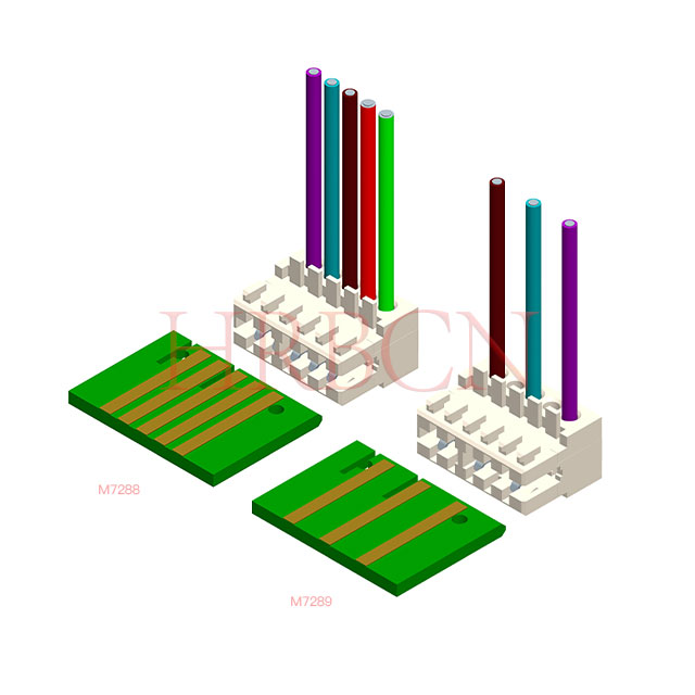 RAST 2.5 IDC-connector met IDT-technologie | HRB-connector M728X