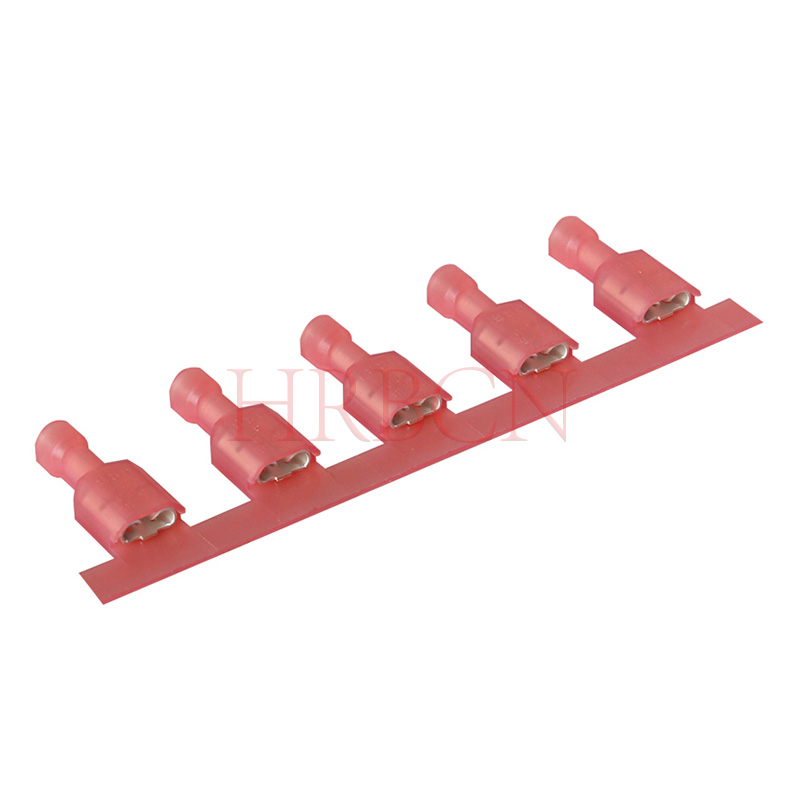 6,35×0,8 mm Tabgrootte Diameter 3,05 mm Snelkoppeling Bedrading Geïsoleerde aansluiting