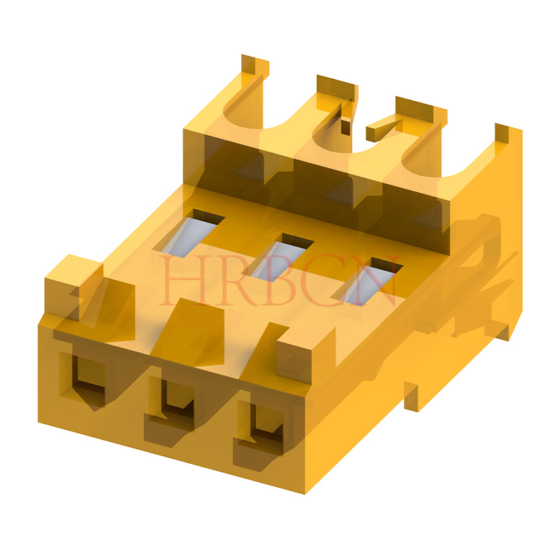 2,54 pitch-feed door IDC met polariserende lipjes M7060-NCR