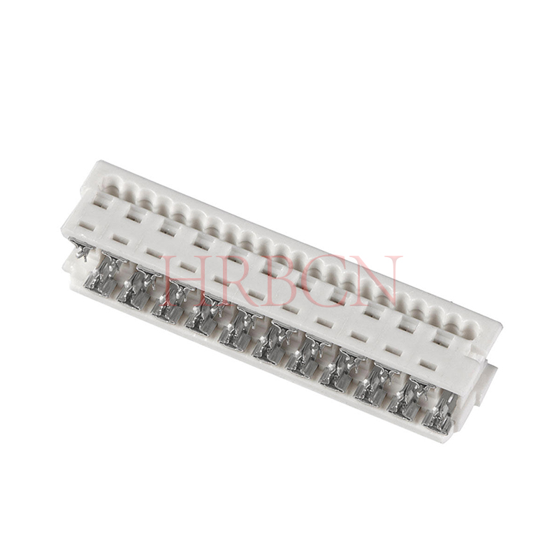 M1270-2xN-W Verticale IDC 1,27 steek voor lintkabel