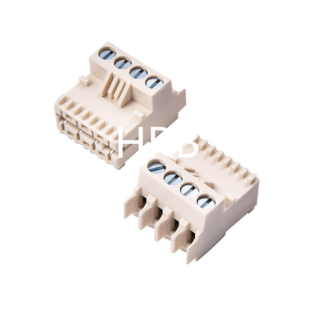 Rast 5 PCB-connectoren, indirecte koppeling, met schroefaansluiting M5038