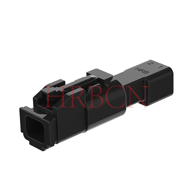Waterdichte connector met IP67-classificatie voor draad-naar-draad vrouwelijke mannelijke behuizing