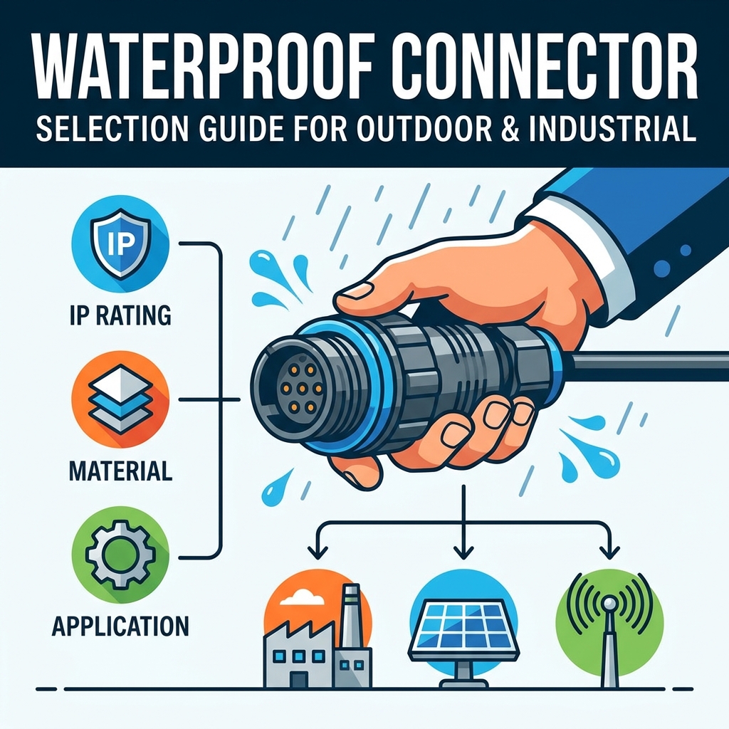 Hoe u een waterdichte connector kiest voor buiten- en industriële toepassingen