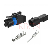 Waterdichte connector met IP67-classificatie voor draad-naar-draad vrouwelijke mannelijke behuizing