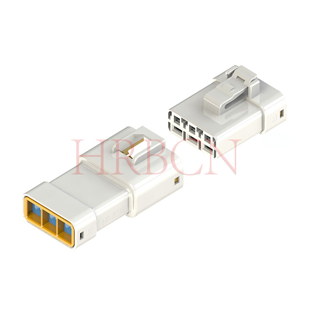 HRB 6,35 mm Sing Row draad-naar-draad waterdichte connector 