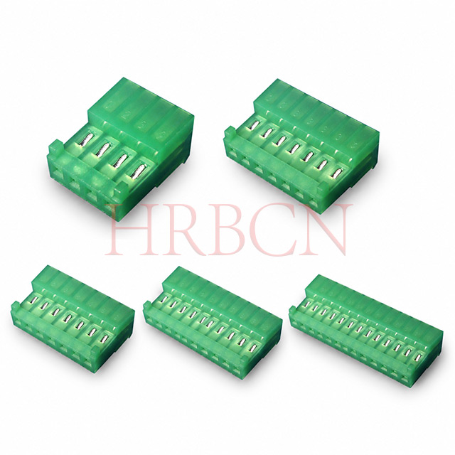 IDC-connector 2,54 pitch gesloten uiteinde 90 graden met polariserende lipjes