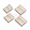 IDC-connector met gesloten uiteinde en polariserende lipjes M7060R-NCR