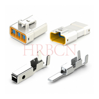 HRB 6,35 mm Sing Row draad-naar-draad waterdichte connector 
