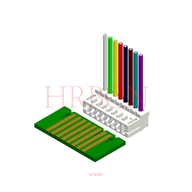 RAST 2.5 IDC-connector met IDT-technologie | HRB-connector M723X