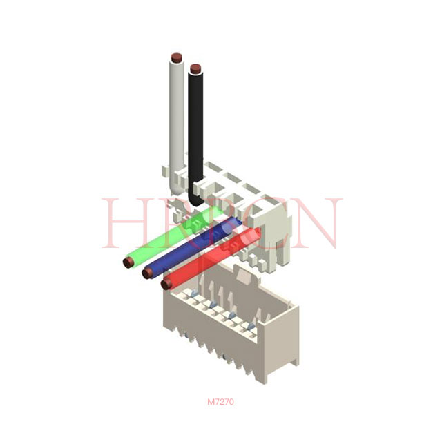 RAST 2.5 Power IDC-connector met IDT-technologie | HRB-connector M727X