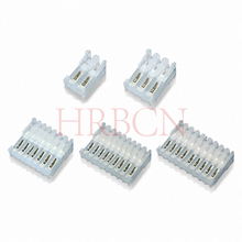 2,54 mm pitch-doorvoer IDC met polariserende lipjes M2051-NR