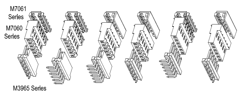 M7060-serie draad-naar-board-verbinding