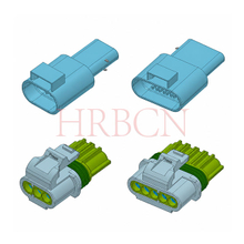 HRB 4,0 mm waterdichte draad-naar-draad voedingsconnector 