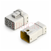 HRB 6,35 mm automatische waterdichte 2-rij draad-naar-draadconnector 