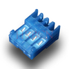 IDC-doorvoer met polariserende lipjes Connector M2050-NCR (180°)