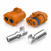 11,0 mm pitch waterdichte draad-naar-draadconnector 2-pins