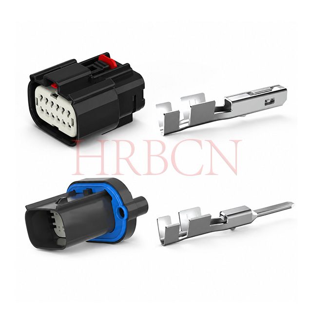 A-M3500-serie IP67 en IP69K waterdichte draad-naar-draadconnector met paneelmontage | HRB ​