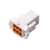 Het 3,0 mm pitch IP67-paneel monteert waterdichte draad-naar-draadconnector