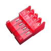 IDC-doorvoer met polariserende lipjes Connector M2050-NCR (180°)