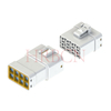HRB 6,35 mm automatische waterdichte 2-rij draad-naar-draadconnector 