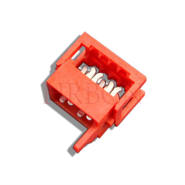 Verticale IDC-stekkerconnector met dubbele rij van 1,27 mm