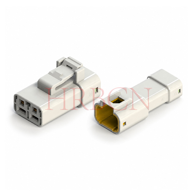 HRB 6,35 mm Sing Row draad-naar-draad waterdichte connector 