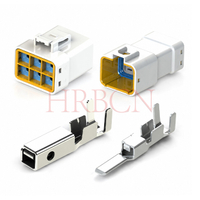 HRB 6,35 mm automatische waterdichte 2-rij draad-naar-draadconnector 