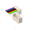 RAST 2.5 IDC-connector met IDT-technologie | HRB-connector M723X
